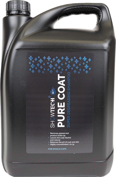 Изображение товара Шампунь для животных Show Tech Pure Coat для обезжиривания / 41STP025 (5л)