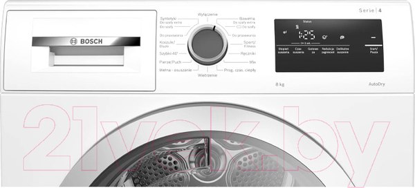 Изображение товара Сушильная машина Bosch WTH85V8EPL