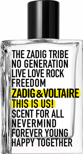 Изображение товара Туалетная вода Zadig & Voltaire This Is Us! (50мл)