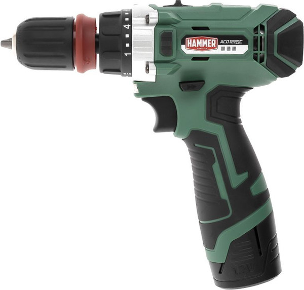 Изображение товара Аккумуляторная дрель-шуруповерт Hammer ACD122QC
