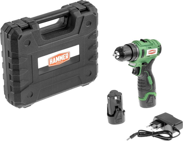 Изображение товара Аккумуляторная дрель-шуруповерт Hammer ACD12BLC