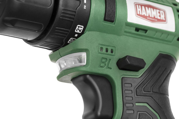 Изображение товара Аккумуляторная дрель-шуруповерт Hammer ACD12BLC
