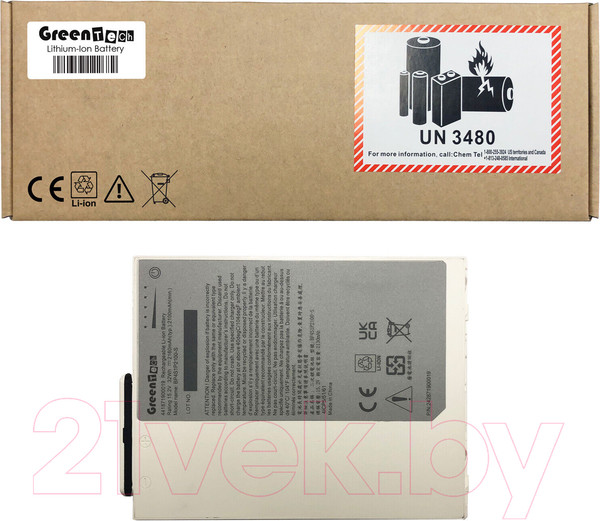 Изображение товара Аккумулятор для планшета Getac GBM4XB