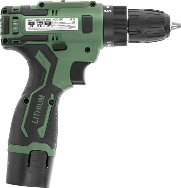 Изображение товара Аккумуляторная дрель-шуруповерт Hammer ACD12C