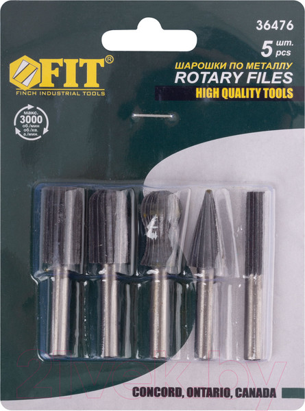 Изображение товара Набор борфрез FIT Профи / 36476