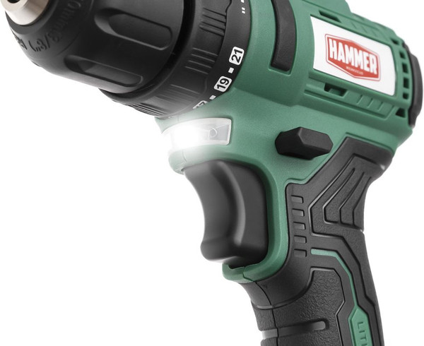 Изображение товара Аккумуляторная дрель-шуруповерт Hammer Flex ACD18BL