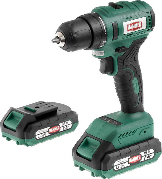 Изображение товара Аккумуляторная дрель-шуруповерт Hammer Flex ACD18BL