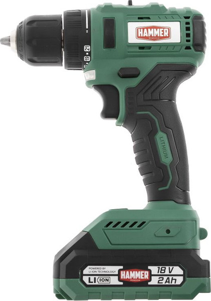 Изображение товара Аккумуляторная дрель-шуруповерт Hammer Flex ACD18BL
