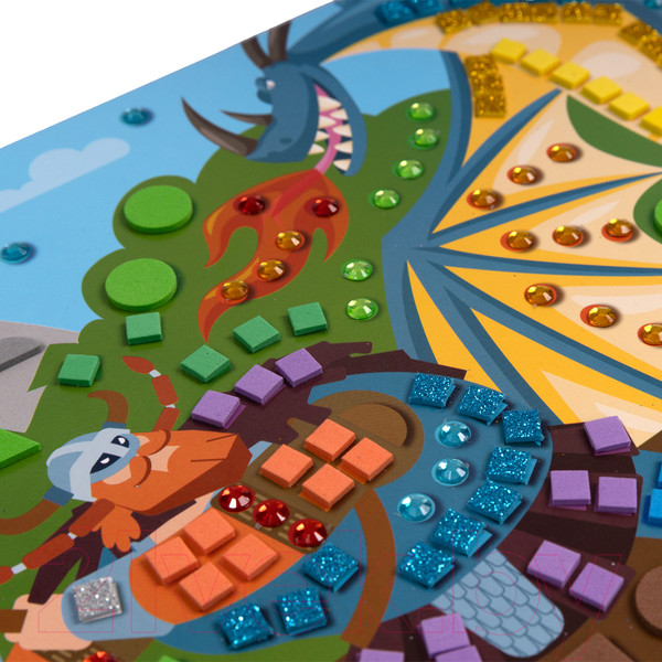 Изображение товара Набор для творчества Десятое королевство Аппликация Викинги / 05030