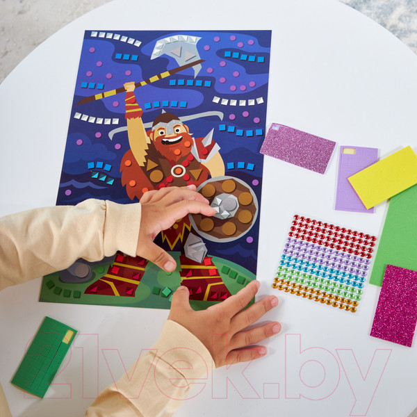 Изображение товара Набор для творчества Десятое королевство Аппликация Викинги / 05030