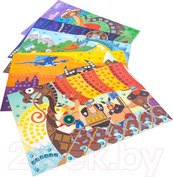 Изображение товара Набор для творчества Десятое королевство Аппликация Викинги / 05030