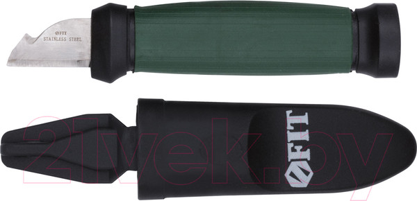 Изображение товара Нож электромонтажный FIT Двух сторонняя заточка / 10642