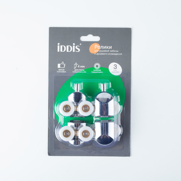 Изображение товара Ролики для душевой кабины IDDIS 966D23C4DZ
