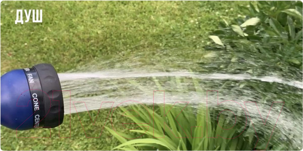 Изображение товара Распылитель для полива FIT 8 режимов / 77307 (синий)