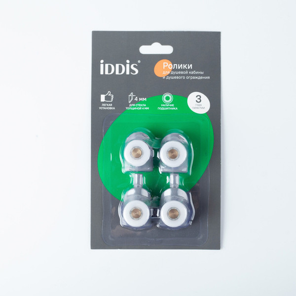 Изображение товара Ролики для душевой кабины IDDIS 966S23GR4DZ