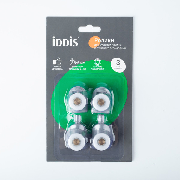 Изображение товара Ролики для душевой кабины IDDIS 966S23GR6DZ