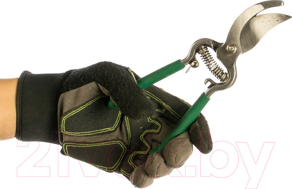 Изображение товара Секатор механический FIT Режущие кромки внахлест / 77085