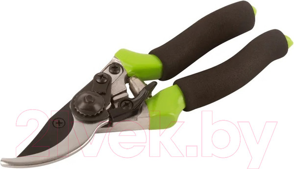 Изображение товара Секатор механический FIT Режущие кромки внахлест / 77086