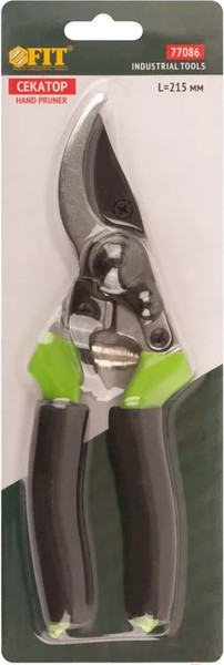Изображение товара Секатор механический FIT Режущие кромки внахлест / 77086