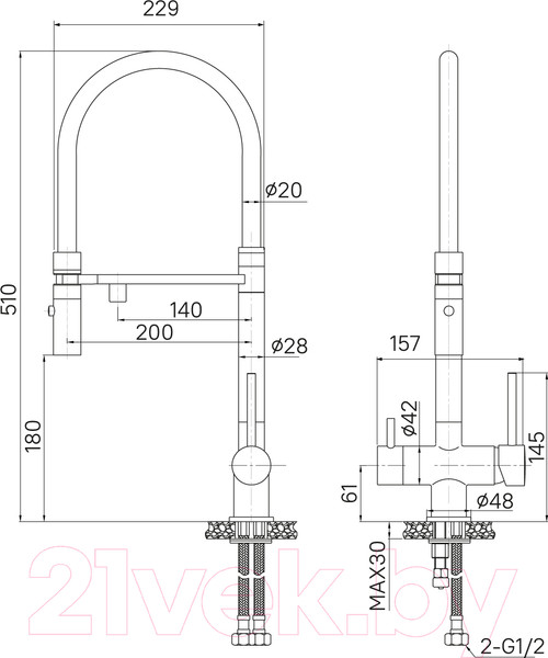 Изображение товара Смеситель IDDIS Ace ACESBFFi05
