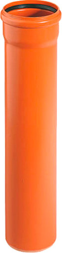 Изображение товара Труба наружной канализации Хемкор ПВХ SN4 500x12.3x6160 / 1491087