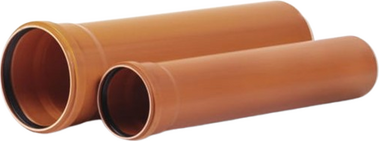 Изображение товара Труба наружной канализации Хемкор ПВХ SN8 315x9.2x3000 / 1491049