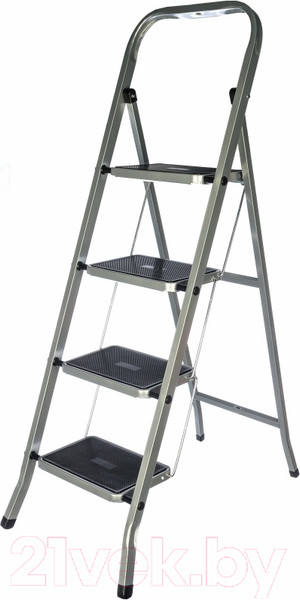 Изображение товара Лестница-стремянка FIT 4 широкие ступени / 65383
