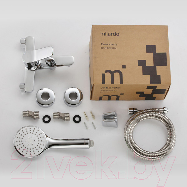 Изображение товара Смеситель Milardo Enjoy ENJSB00M02 (глянцевый хром)