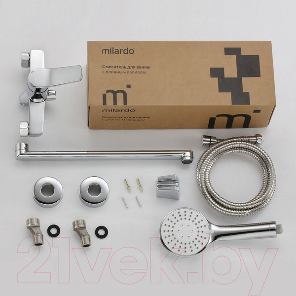 Изображение товара Смеситель Milardo Enjoy ENJSB00M10 (глянцевый хром)