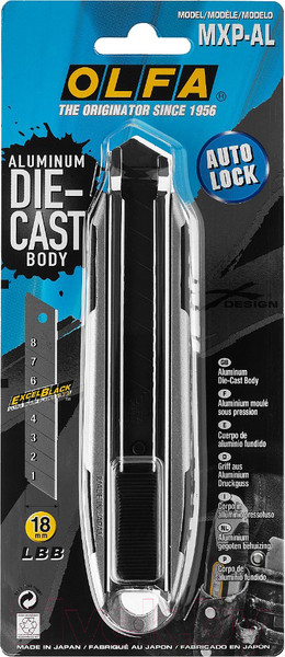 Изображение товара Нож пистолетный Olfa X-design OL-MXP-AL