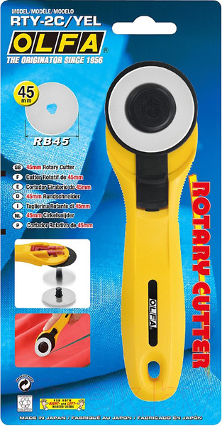 Изображение товара Нож дисковый Olfa OL-RTY-2C/YEL