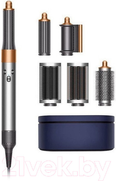 Изображение товара Мультистайлер Dyson Airwrap Complete Long HS05 (никель/медный)