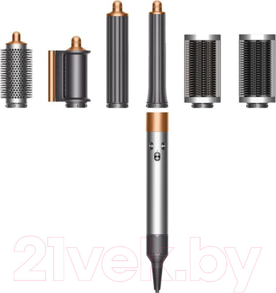 Изображение товара Мультистайлер Dyson Airwrap Complete Long HS05 (никель/медный)