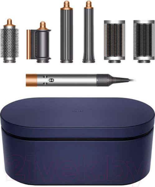 Изображение товара Мультистайлер Dyson Airwrap Complete Long HS05 (никель/медный)