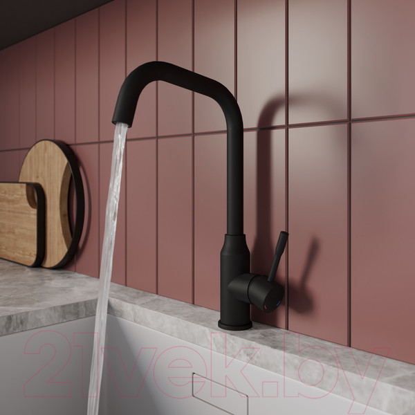 Изображение товара Смеситель Milardo Meal M01BLL0M05 (черный матовый)