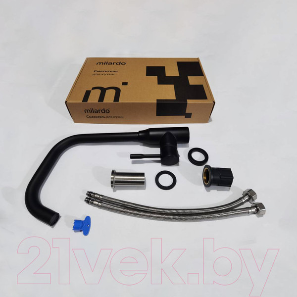 Изображение товара Смеситель Milardo Meal M01BLL0M05 (черный матовый)