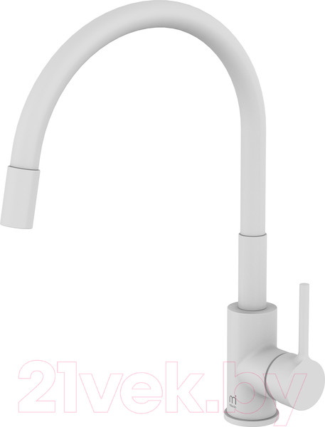 Изображение товара Смеситель Milardo Meal M01WT0FM05 (белый матовый)