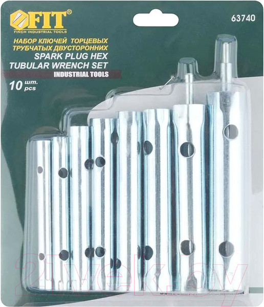 Изображение товара Набор ключей FIT 6-22мм / 63740 (10шт)
