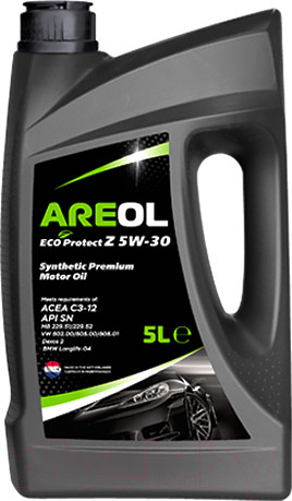 Изображение товара Моторное масло Areol Eco Protect Z 5W30 / 5W30AR006 (5л)
