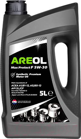 Изображение товара Моторное масло Areol Max Protect F 5W30 / 5W30AR017 (5л)