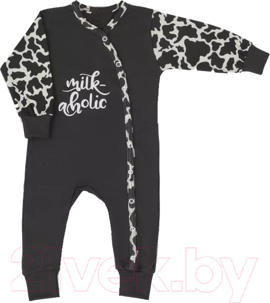 Изображение товара Комбинезон для малышей Rant Milk-Aholic / 1281 (Graphite, р.62)
