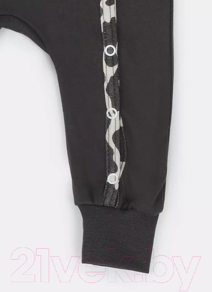 Изображение товара Комбинезон для малышей Rant Milk-Aholic / 1281 (Graphite, р.62)