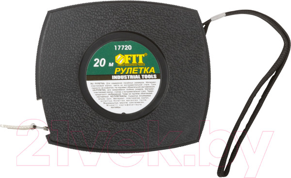 Изображение товара Мерная лента FIT 20м / 17720 (черный)