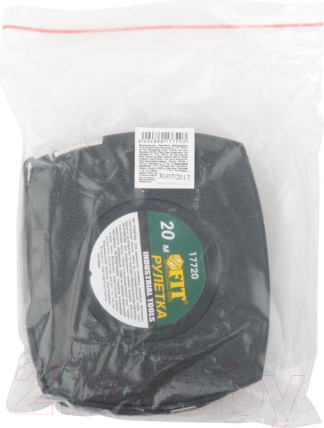 Изображение товара Мерная лента FIT 20м / 17720 (черный)