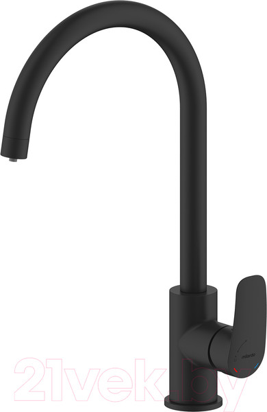 Изображение товара Смеситель Milardo Rora RORBLFJM05 (черный матовый)