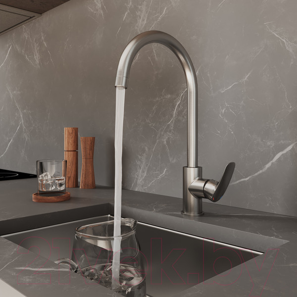 Изображение товара Смеситель Milardo Rora RORBNFJM05 (сатин)