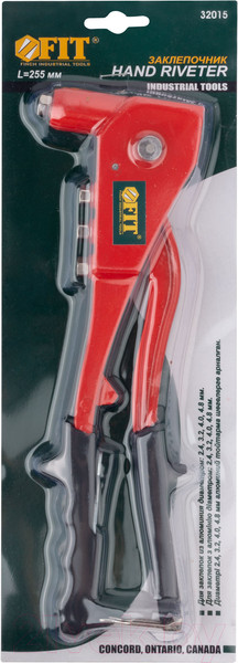 Изображение товара Ручной заклепочник FIT Литой корпус Профи / 32015