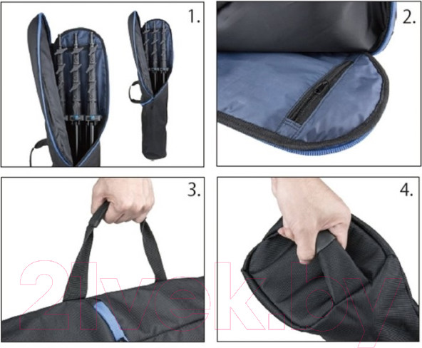 Изображение товара Сумка для студийного оборудования Kupo Click Stand Bag Small / KSB-030