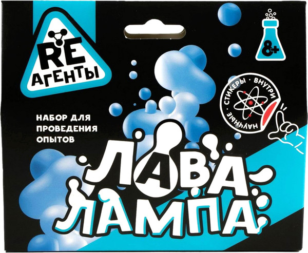 Изображение товара Набор для опытов Re-Агенты Лава-лампа EX162T (синий)