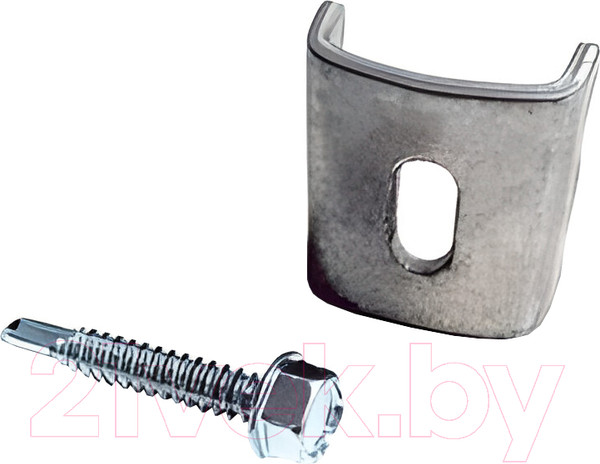 Изображение товара Крепление для забора Белзабор 36x56 Zn+ Ral7016 (уп. 10шт)